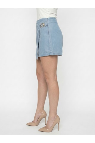 LOFT Regular Fit Kadın Şort Etek Lf2043558 Q1.v1 Denim