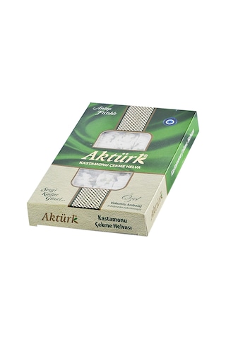 Aktürk Kastamonu Çekme Helva Antep Fıstıklı 250 Gr X 2 Adet