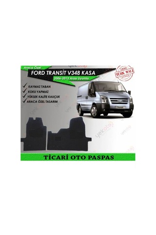 Ford Transit V347-348 Kasa 2006-2013 Için Uyan Kauçuk Rulo Paspas