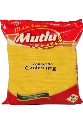 Mutlu Makarna Klasik Spagetti 5 KG Mutlu Makarna Klasik Spagetti 5 KG