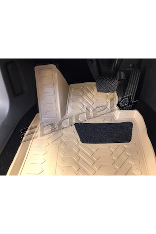 Vw Passat Cc 2009-2010 3d Kauçuk Bej Havuzlu Paspas İthal