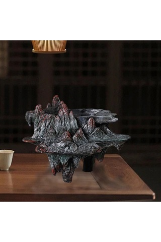 Suntek Magideal Giriş Dekorasyon Için Reçine Döşeli Bonsai Siyah