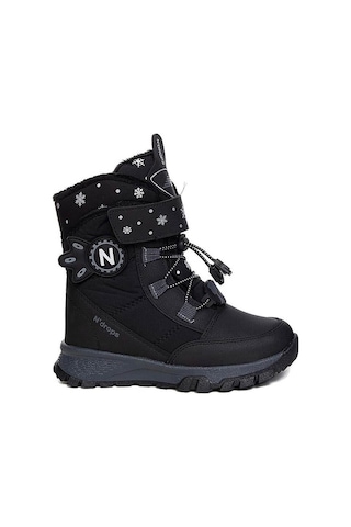 Trender Ndrops Patik Kar 14 Siyah Kız Çocuk Bot & Bootie Mde05p014 Siyah