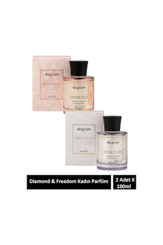 Diamond & Freedom 2'li Set Kadın Edp Parfüm 100 Ml + 100 Ml Çiçeksi