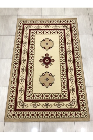 Saray Halı Gold Serisi 2165 Krem 150X230 %100 Yün Halı 4 M2 Krem