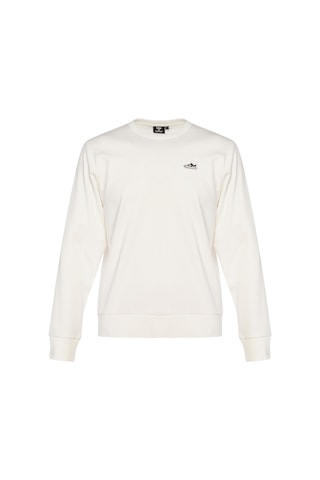Hummel Jungle Erkek Beyaz Sweatshirt Beyaz