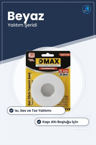 Kapı Altı Sızdırmazlık Bantı Beyaz Isı Ses Ve Toz Önleyici Yalıtı 3 M
