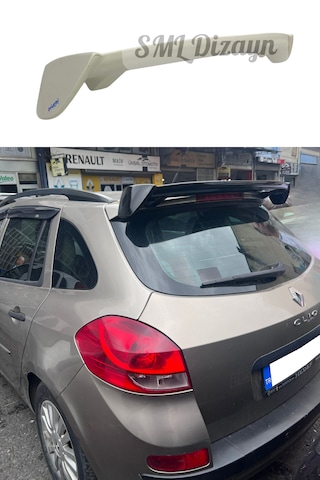 Renault Clio 3 Spoiler Spoyler - Bagaj Üstü Rüzgarlık