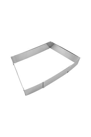 Porland Cosa Kare Ayarlanabilir Kek Halkası 20cm-38