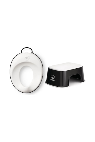 BabyBjörn Klozet Adaptörü & Safe Step Banyo Basamağı / Black White