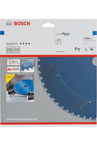 Bosch Expert For Steel 160x20 mm 30 Diş Daire Testere Bıçağı - 2608643054