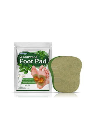 Vkemall Güney Ay Pelinli Ayak Bantları - Stres Azaltma Ve Kan Dolaşımını İyileştirme, 12 Adet