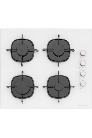 Silverline BO6502W02 - CS5335W01 - 3457 Soho 60 Beyaz Cam Ankastre Set