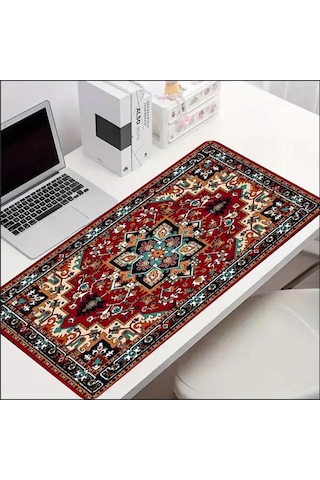 70x30 Cm Dekoratif Halı Temalı Kaydırmaz Taban Speed Yüzey Oyuncu Mouse Pad Gaming