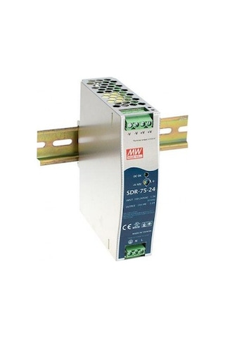 Meanwell Sdr -75-48 Güç Kaynağı - 76.8w 48v 1.6a - İnce Yüksek Effi.