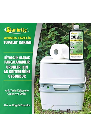 Starbrite - Çam Kokulu Tuvalet Ve Atık Tankı Katkısı 473 Ml : Karavan Ve Tekneler İçin Kokuya Son, Doğayla Barışık