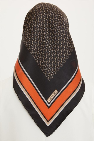 Armine İpek Eşarp Nostalji - 8724-36 Twill - 8128-21