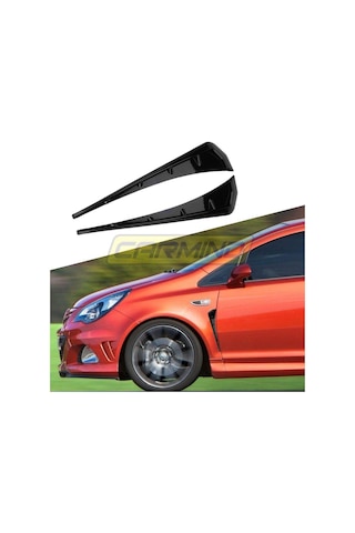 Opel Corsa D Yan Çamurluk Venti Piano Black 2 Adet