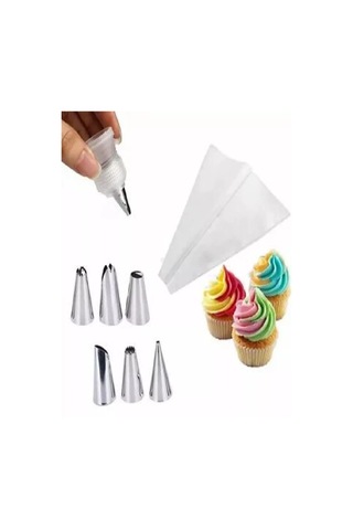 Dom Komforta Vıp Krema Ve Glazür İçin Kumaş Şekerleme Torbası 40 177574941 Beyaz