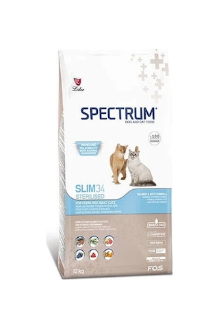 Slim 34 Kısırlaştırılmış Yetişkin Kedi Maması 12 KG