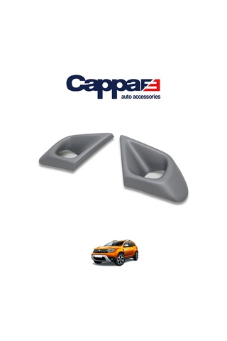 Cappafe Dacia Duster Sis Farı Çerçevesi Gri 2018