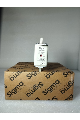Snh00ı0100 120ka 100a Nh00 Çift Göstergeli Bıçaklı Sigorta