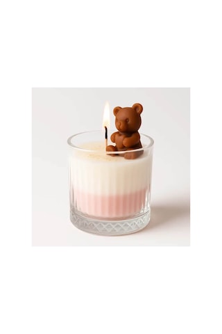 Kalp Tutan Ayı Silikon Kalıbı - 3 Cm
