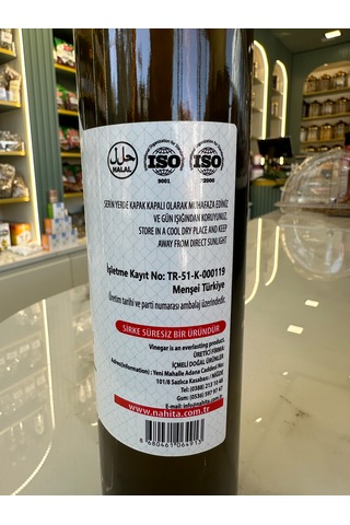 Sazlıca Sandaloz Sakızlı Elma Sirkesi 500 Ml