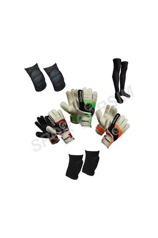 Spor_Carsim Kaleci Eldiveni,Kaleci Dizliği,Kaleci Dirsekliği,Lüks Çorap Seti