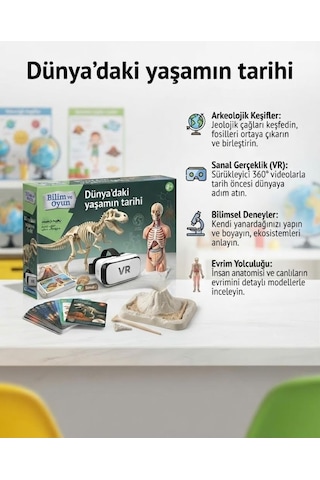 Clementoni Bilim Ve Oyun Dünyadaki Yaşamın Tarihi 64839