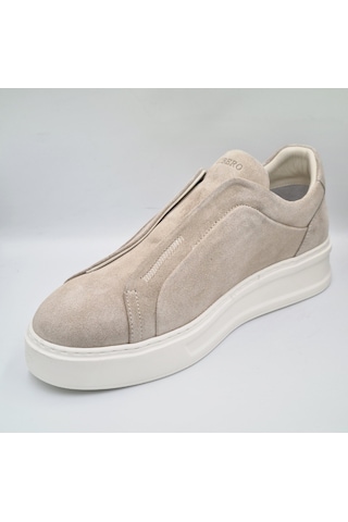Libero 5552 Kum Renk Süet Deri Eva Taban Erkek Casual Sneaker Kum