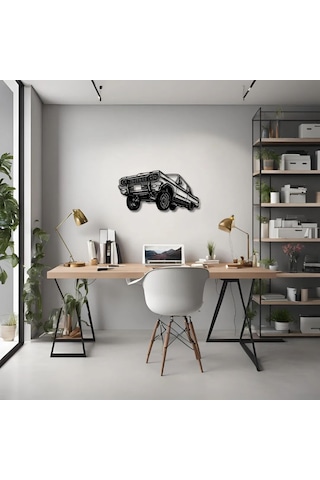 Özel Tasarım Metal Tablolar Araba 1 Car Metal Duvar Tablosu Araba