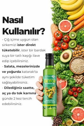 Collagen Life Limon Sarımsak Maydonoz - Detox Mix Up - Ananas Sirkesi Fırsat Seti