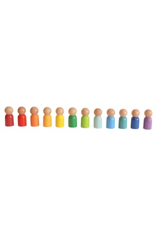 Woodnjoy Waldorf 12'li Peg Bebek