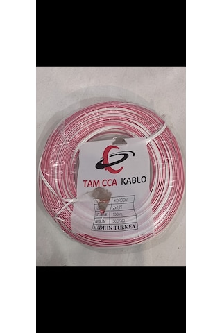 100 MT 2x0.75 MM CCA KORDON KABLO