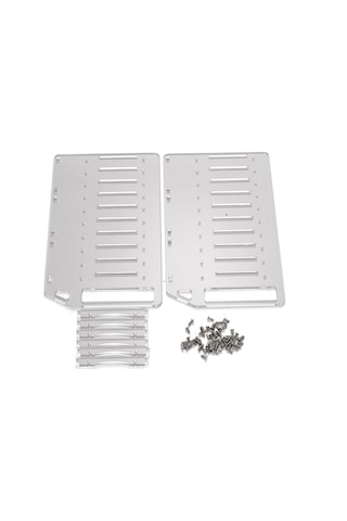 Mufunye Özelleştirilebilir 4-10 Yuvalı Akrilik Sabit Disk Konseyi, Hızlı Kurulum Ve Gelişmiş Soğutma İçin İdeal.