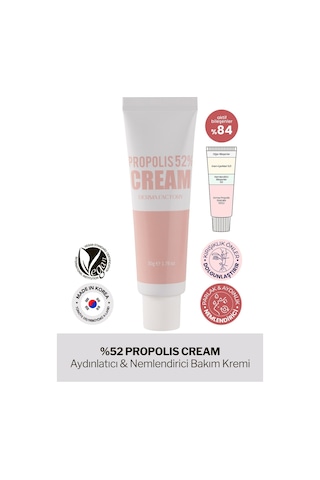 Derma Factory %52 Kırmızı Propolis İçeren Antioksidan Bakım Kremi Derma Factory Propolis Cream 50 ML