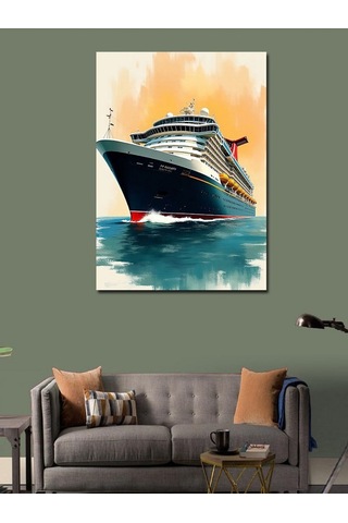 Kanvas Tablo Şık Gezi Gemisi 70cmx100cm