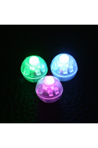 Springsun Renkli Balon Işıkları 100 Adet - Dahili Pil İle Festivallere, Partilere Dekorasyon