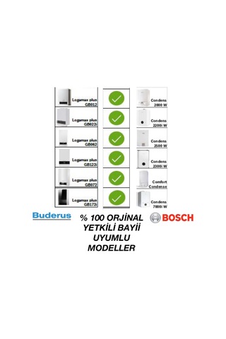 Bosch Uyumlu / Buderus Yoğuşmalı Baca Uzatması İlavesi 100 Cm