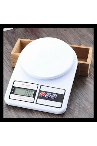 Lcd Ekranlı Dijital Hassas Mutfak Terazisi 10 Kg Kapasiteli, 1 G Hassasiyetli Elektronik Tartı