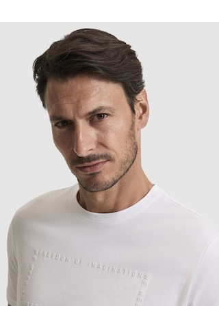 Pierre Cardin Erkek Ekru Tişört 50327871-vr019