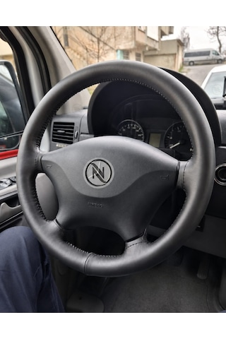Honda Civic 2000 Ek Hakiki Deri Gerçek Deri Direksiyon Kılıfı Siyah