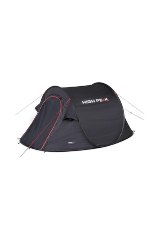 High Peak Vision 3 Kişilik Kamp Çadırı Beyaz - Kırmızı