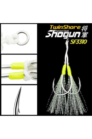 Shogun Sf-3210 Double Nickel Assist İğne '-3-0