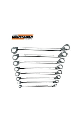 Mannesmann 140-08 Dın Yıldız İki Ağız Anahtar Takımı 8 Parça N11.1797