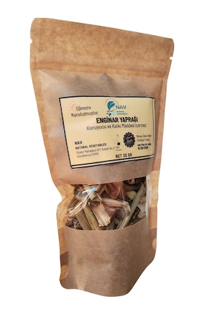 Nav Enginar Yaprağı Ev Yapımı Katkısız Koruyucusuz