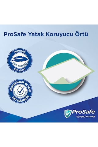 Yatak Koruyucu Örtü 60x90 Cm Kaymaz Taban Selüloz Yüzey Hafif Ve Dayanıklı 30'lu Paket Standart