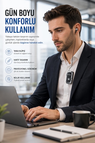 Kensa Makaralı Kulaklık Bluetooth 6.0 20 Saat Konuşma Dijital Ekran Titreşimli Hızlı Şarjlı