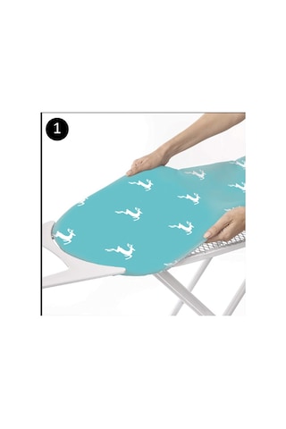 Gercella Hediyeli Comfortmavi Ütü Masası Kılıfı Örtüsü